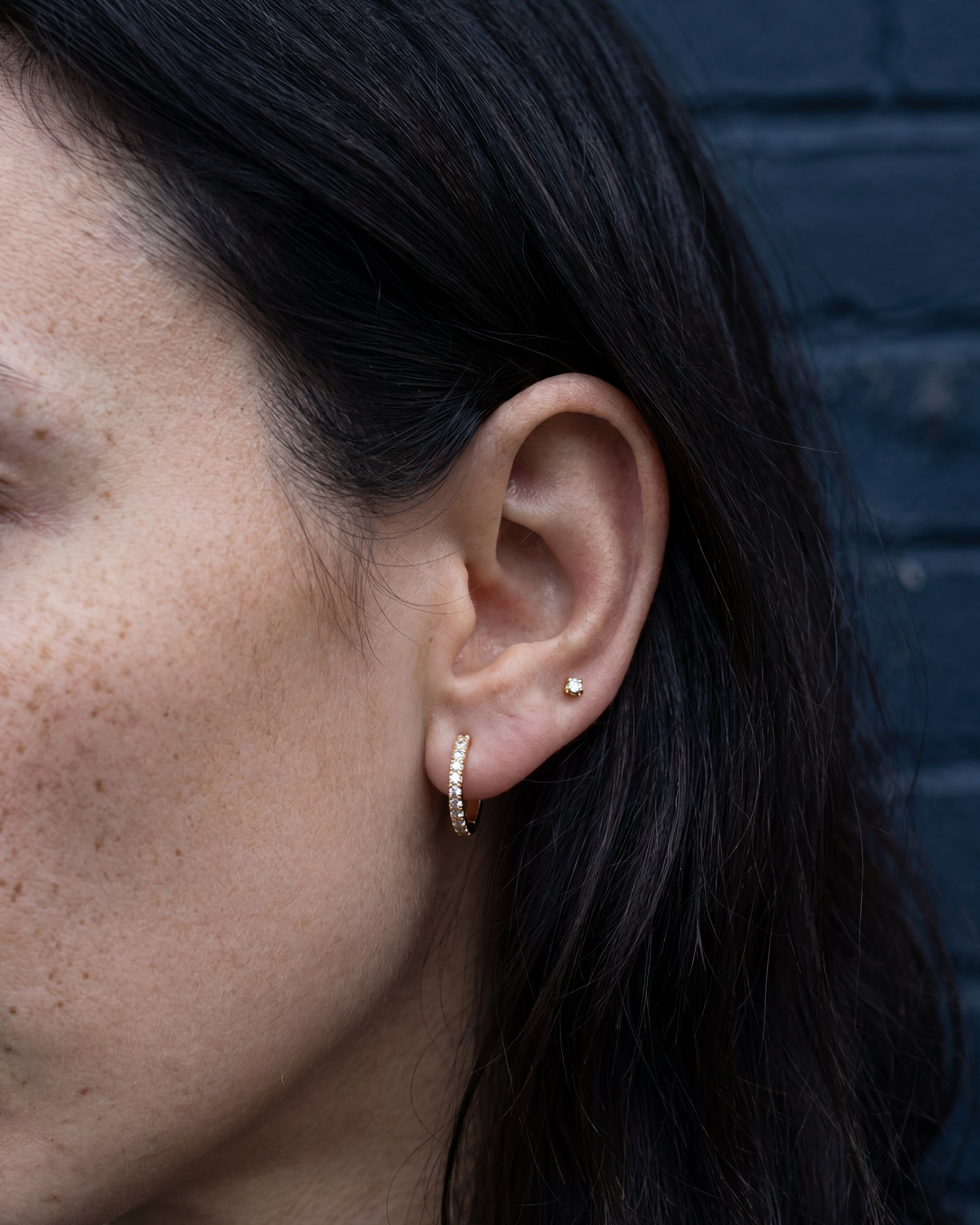 Dawn Pave Hoops