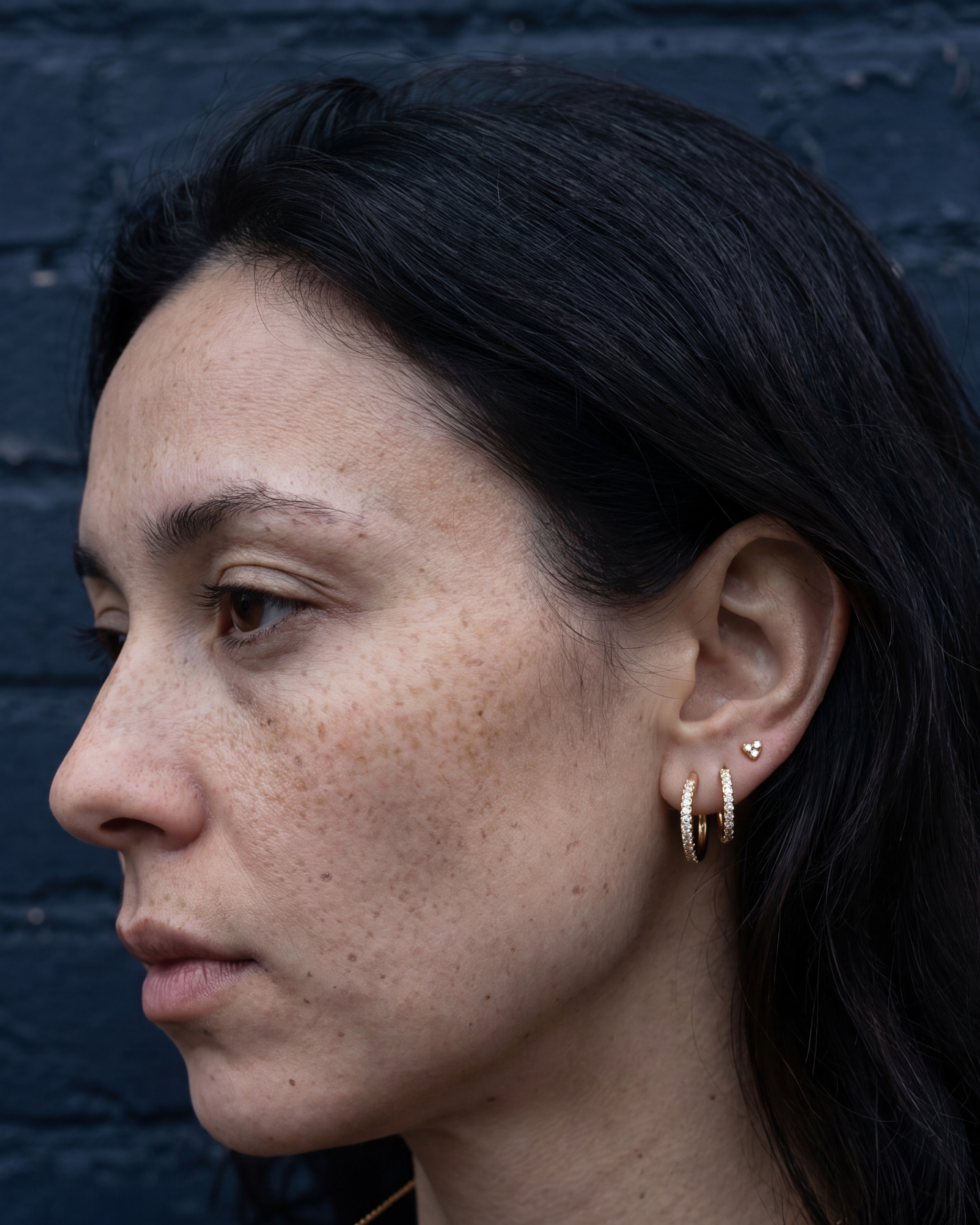 Trio Crystal Studs
