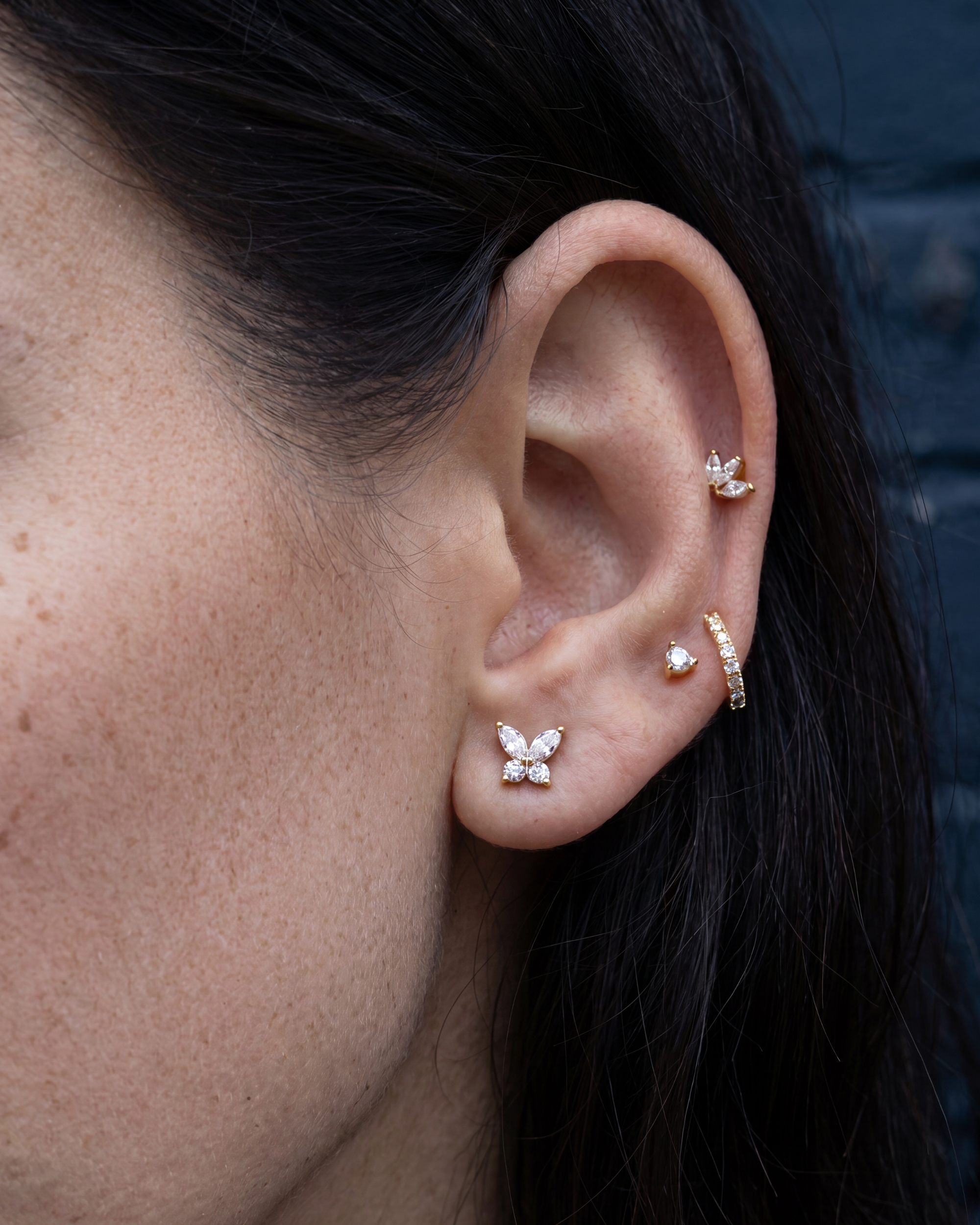 Mini Crystal Studs