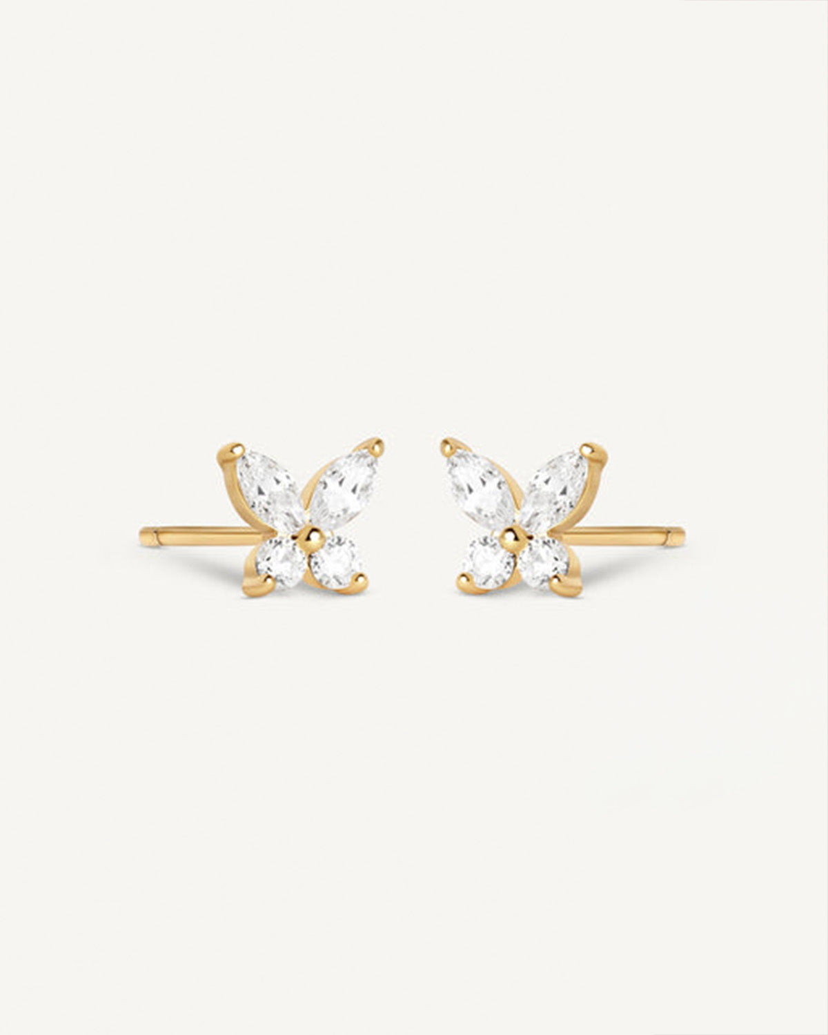 Butterfly Crystal Studs