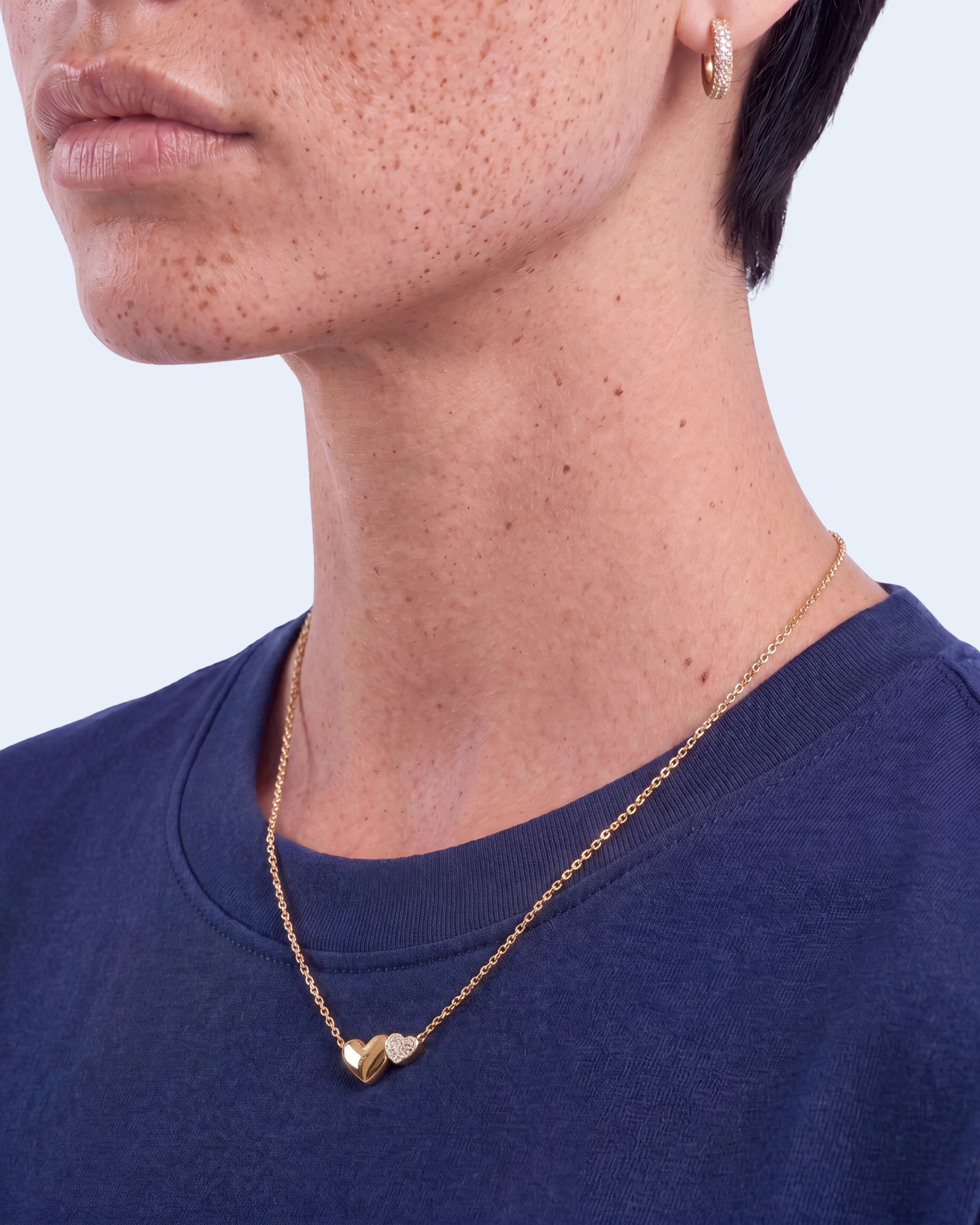 Twin Heart Necklace