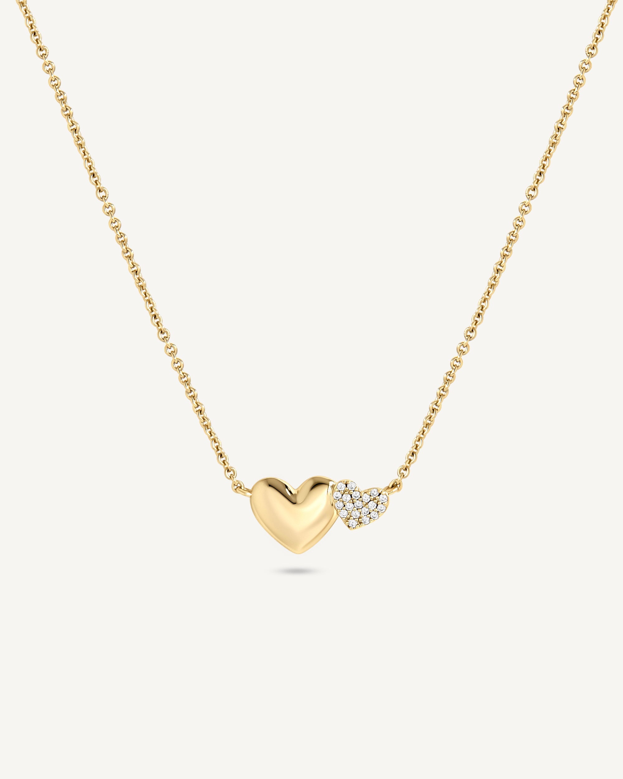 Twin Heart Necklace