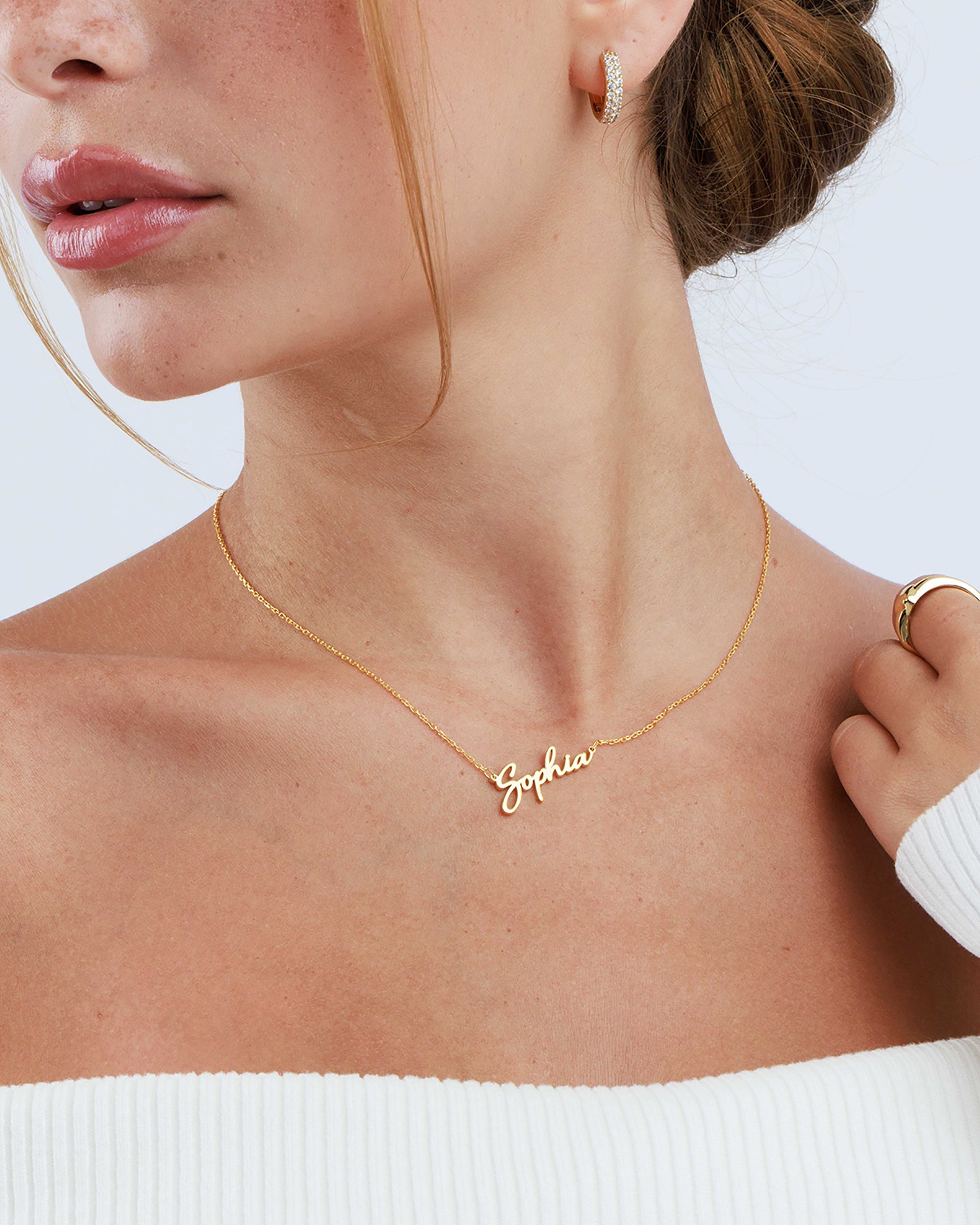 Script Name Necklace