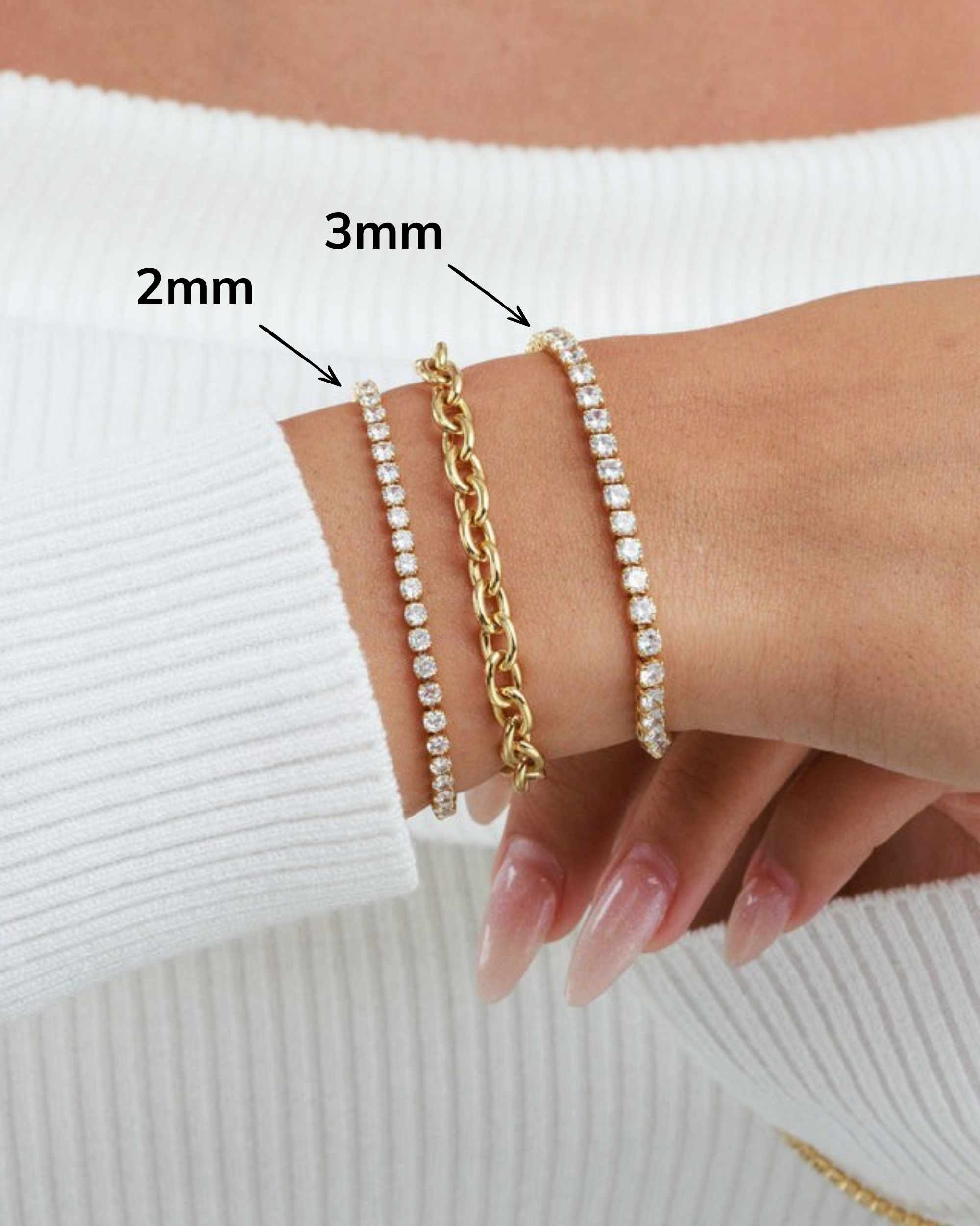 Tennis Bracelet 2mm
