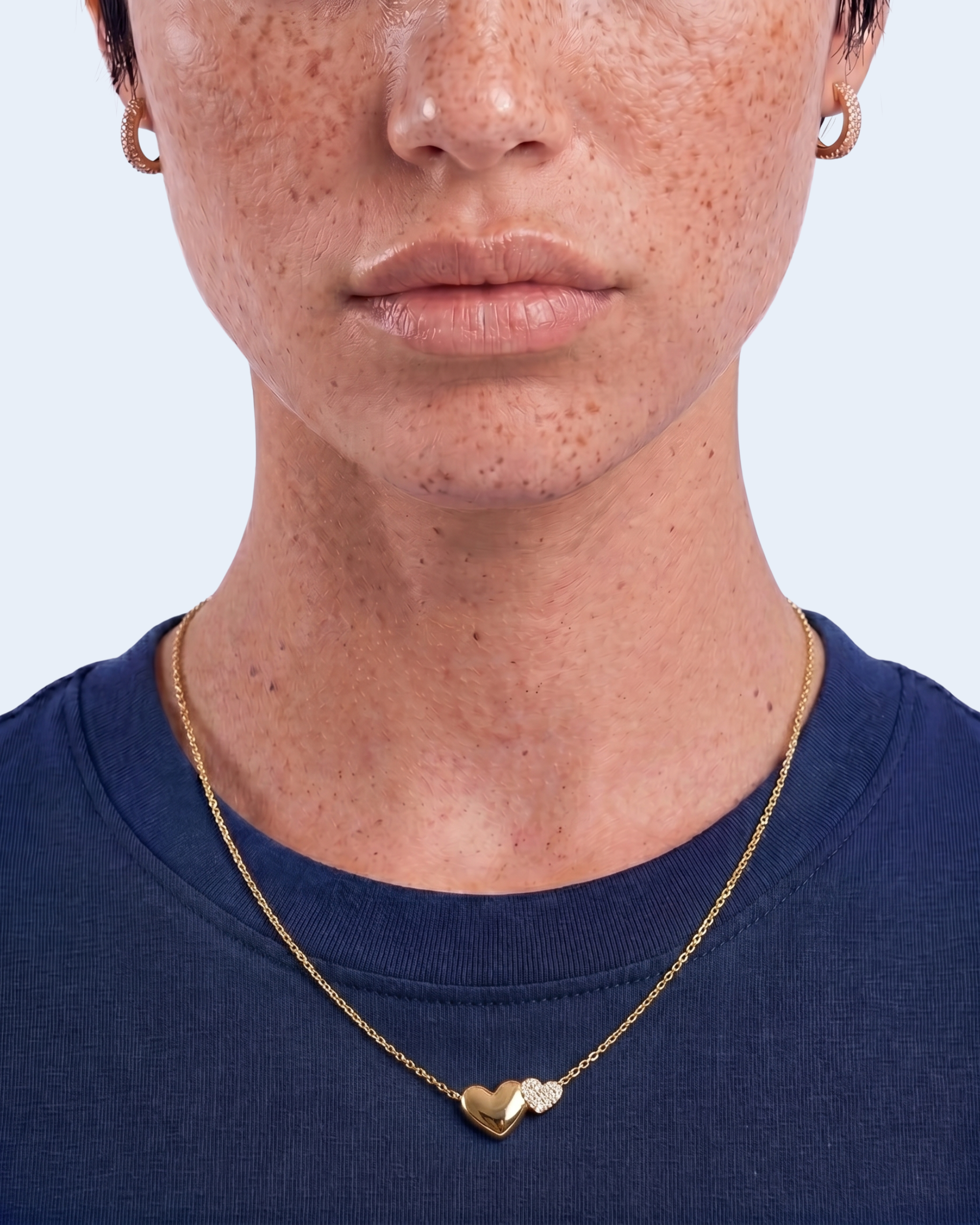 Twin Heart Necklace
