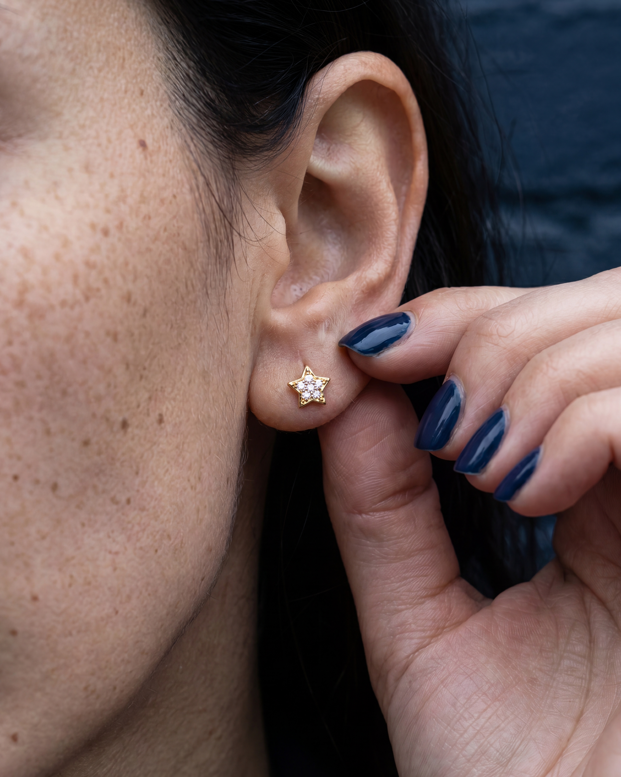 Star Crystal Studs