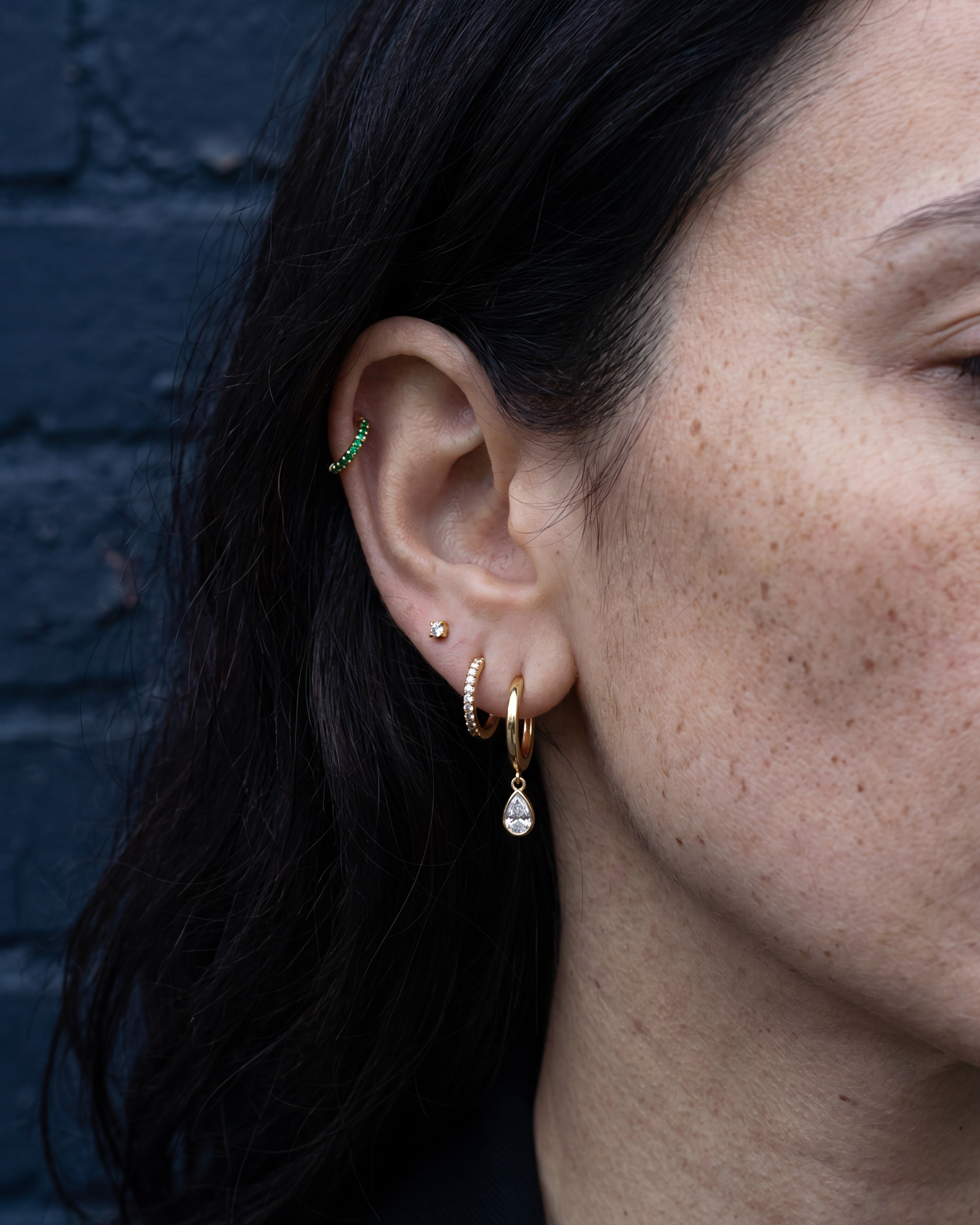 Raya Dangle Hoops