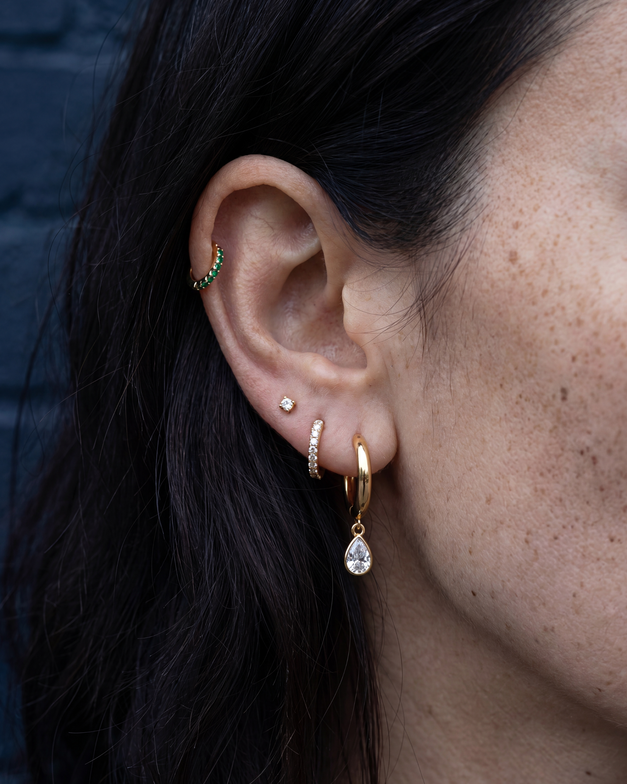 Raya Dangle Hoops