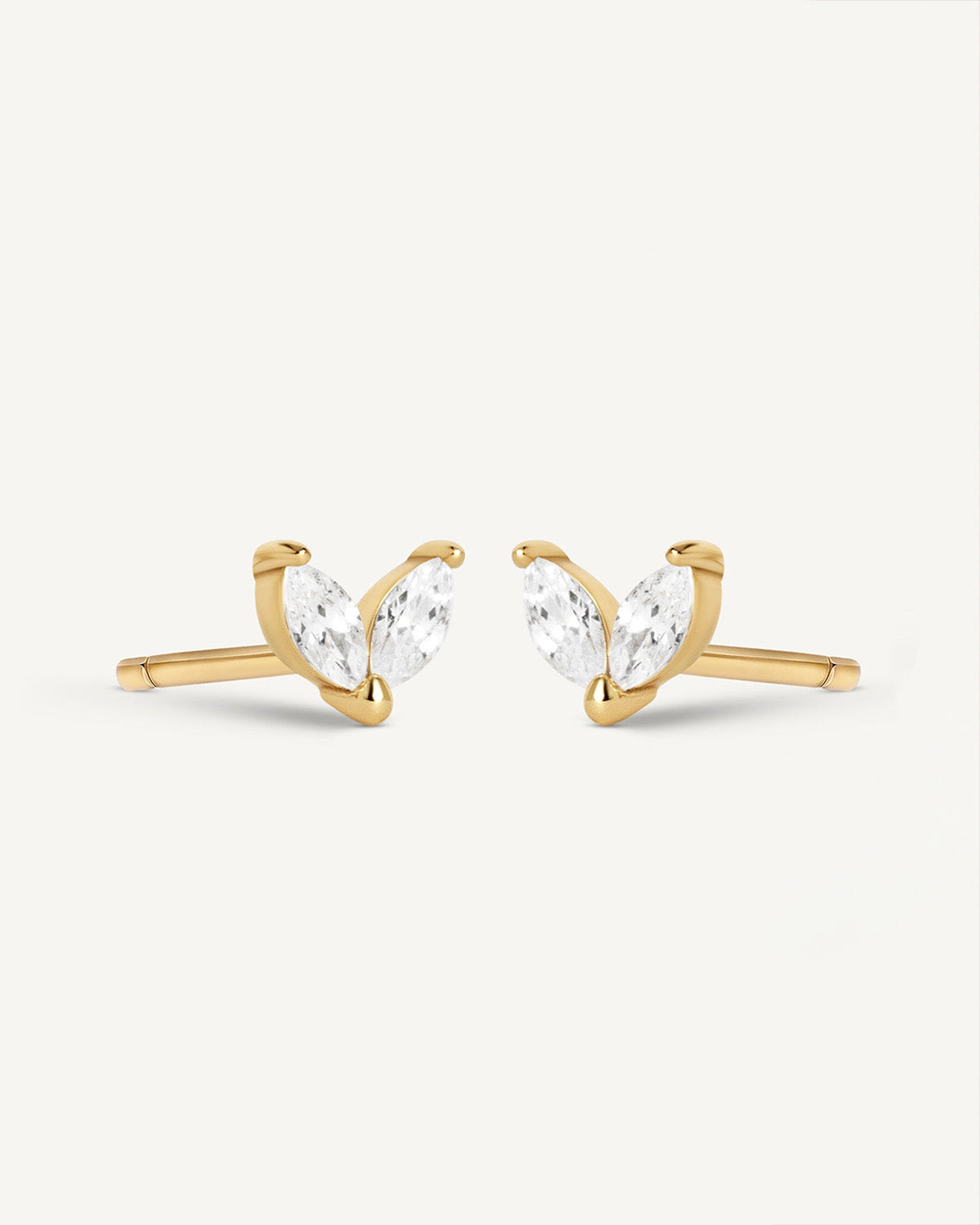 Petal Crystal Studs