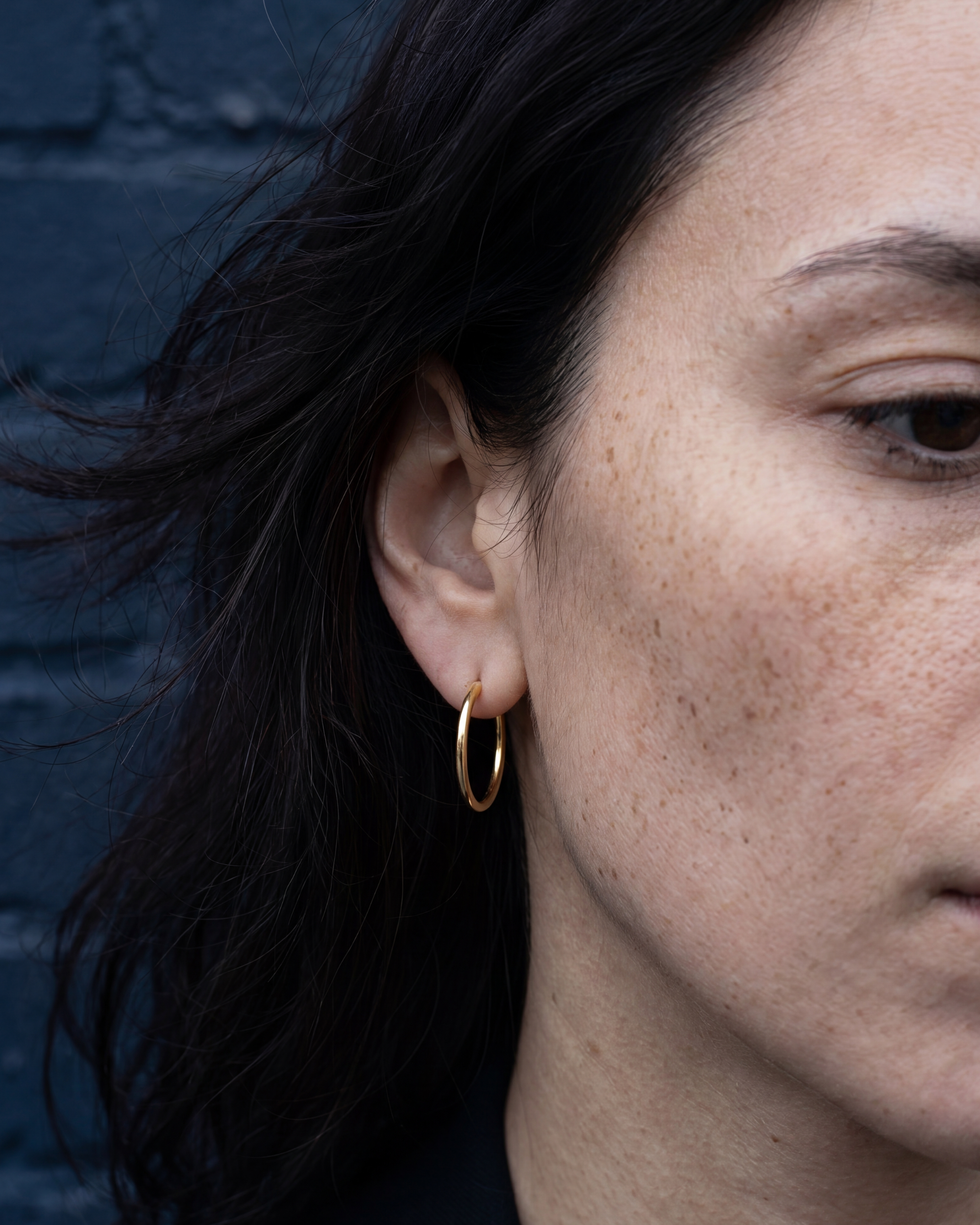 Natural Medium Hoops