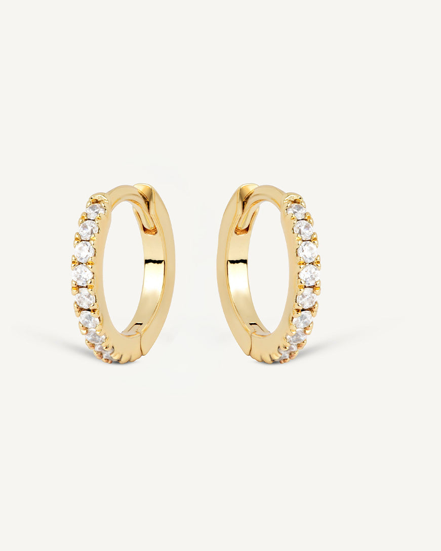Dawn Pave Hoops