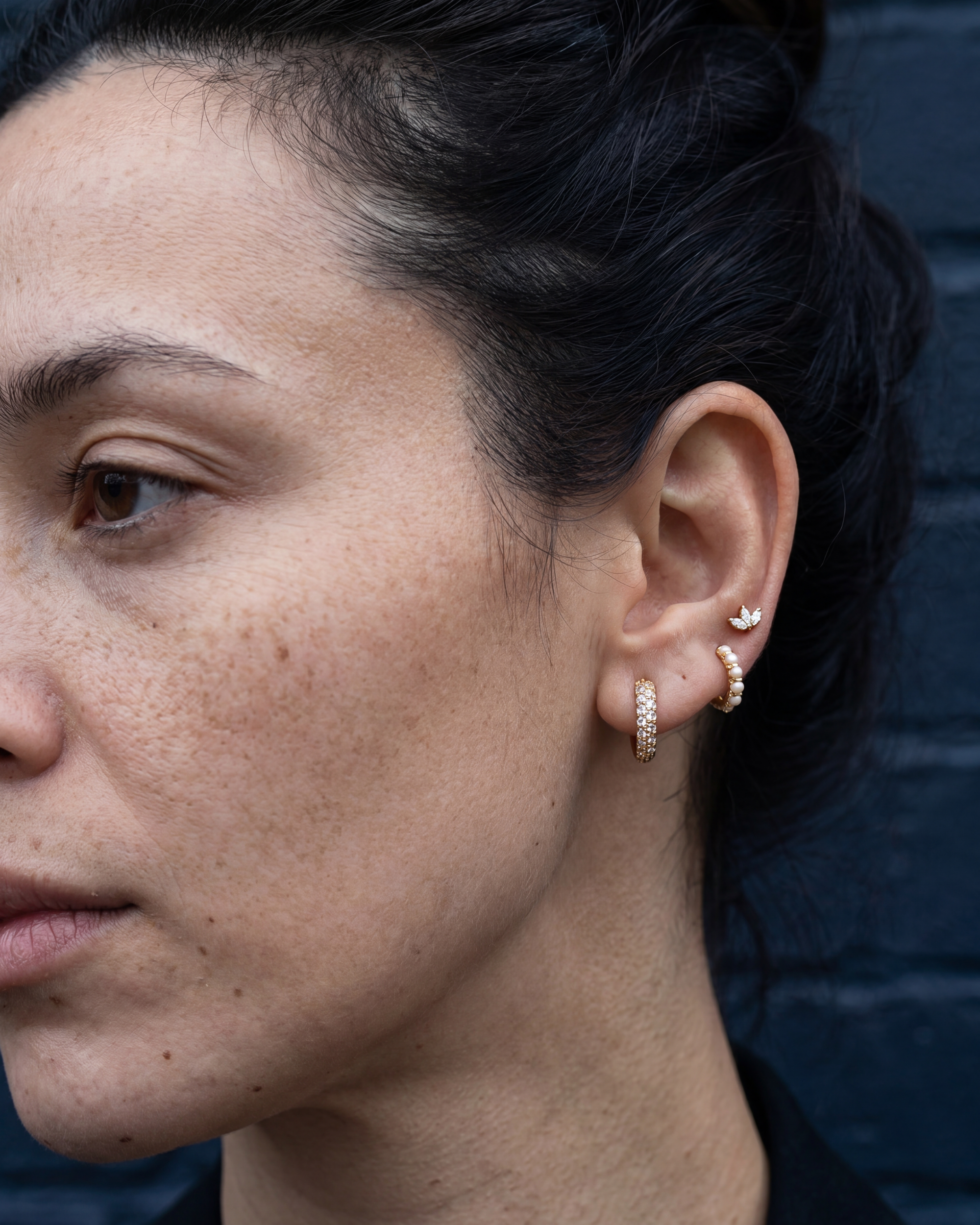 Marquise Crystal Studs