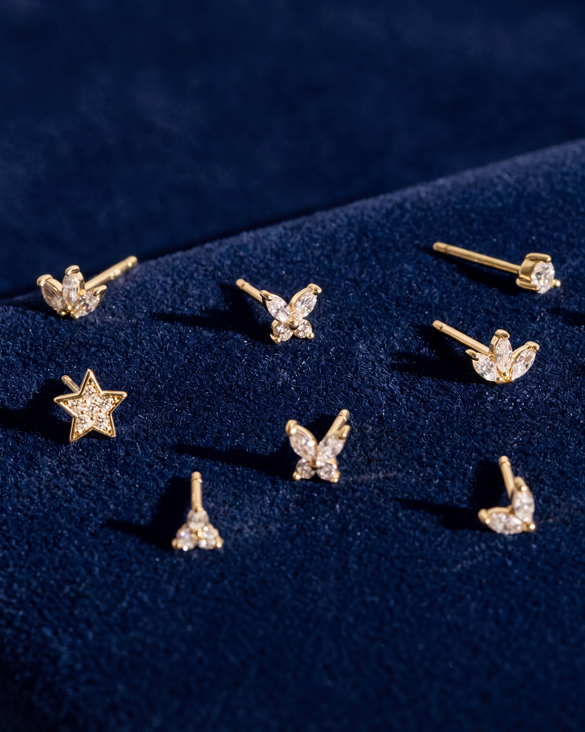 Mini Crystal Studs
