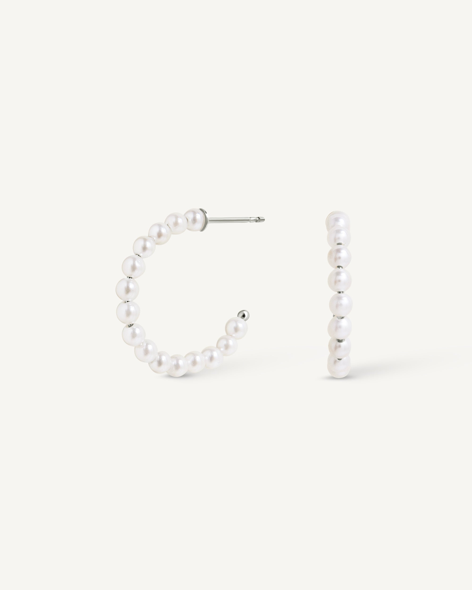 Felicity Pearl Hoops
