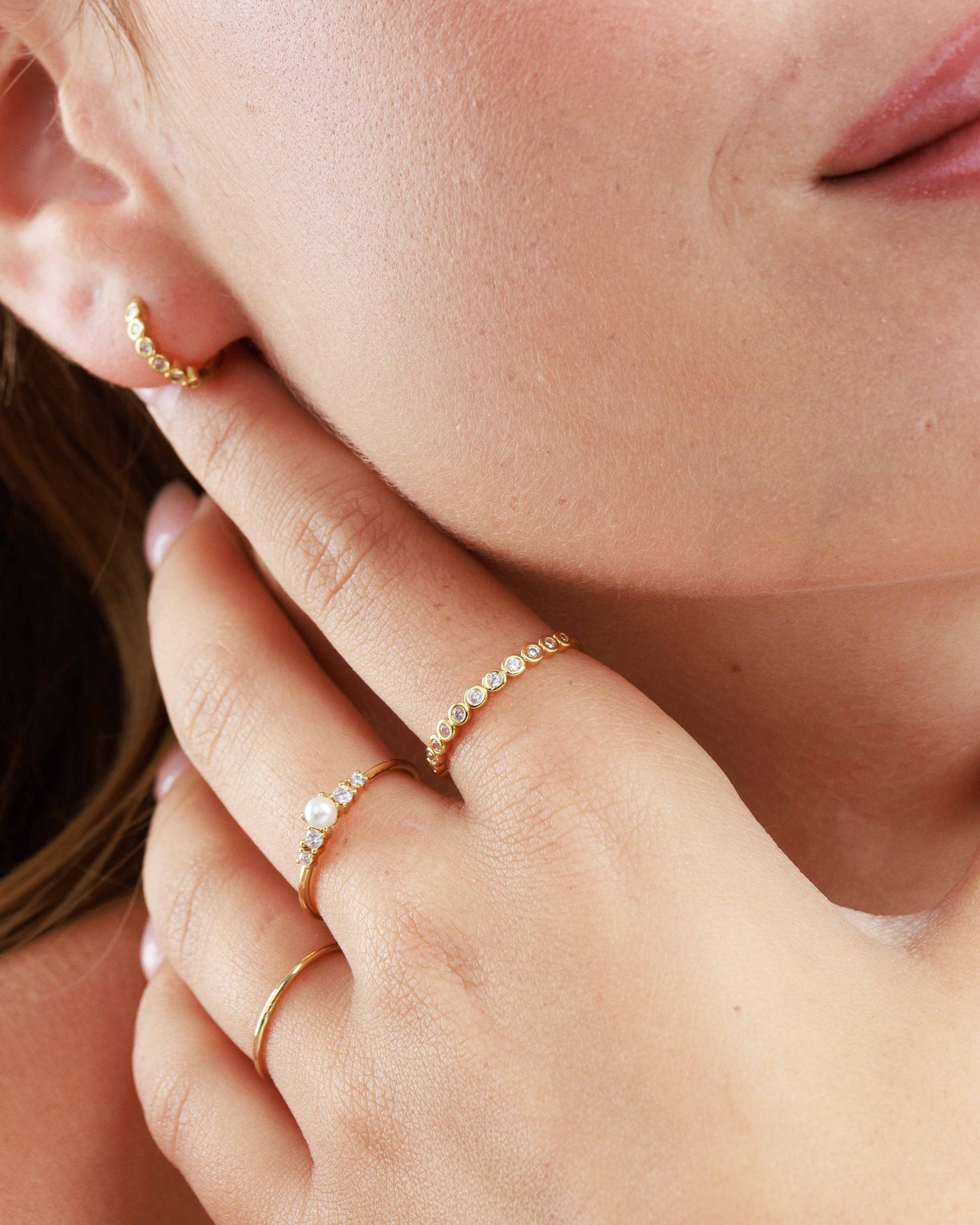 Halo Crystal Ring