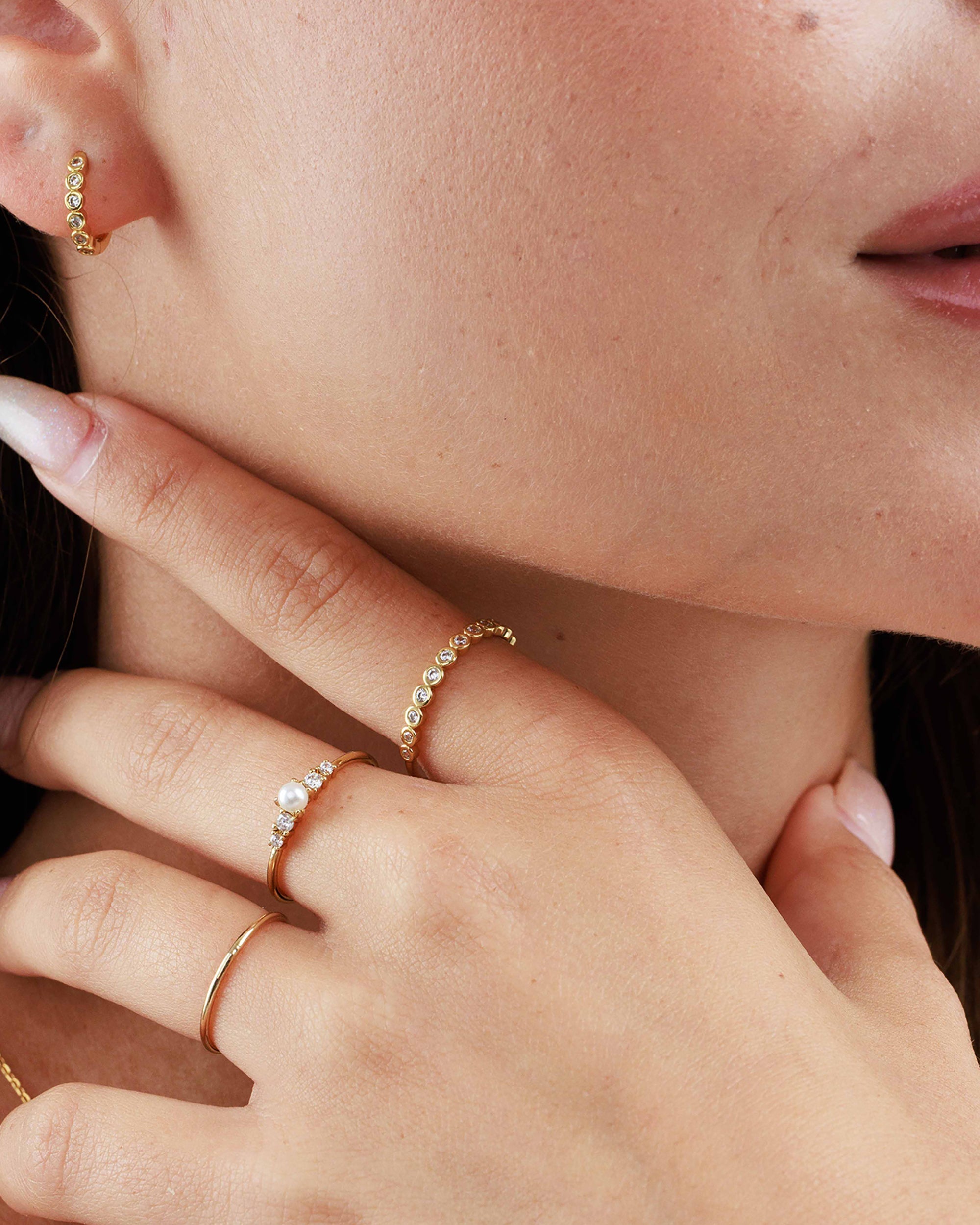 Halo Crystal Ring